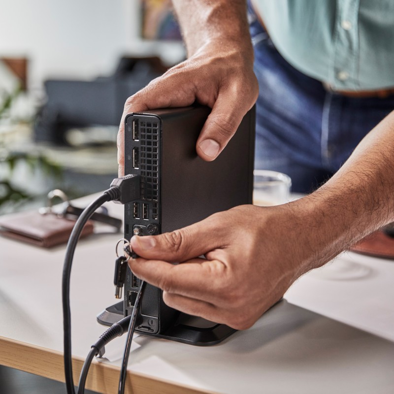 Desk HP EliteMini 800 G9R Intel Core i7-13700 16GO 512GO SSD Intel UHD Graphics