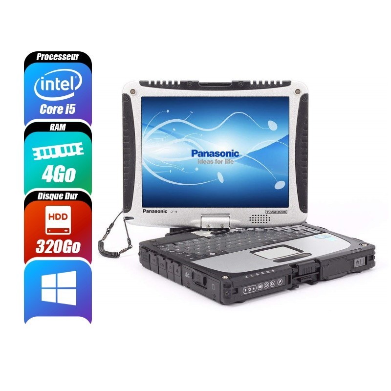 PANASONIC TOUGHBOOK 4 Go 320 Go reconditionné