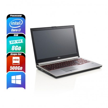 FUJITSU Celsius 8 Go 500 Go reconditionné PC Portables