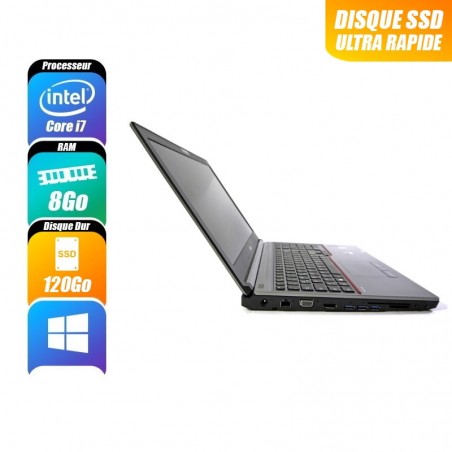FUJITSU Celsius 8 Go 120 Go reconditionné PC Portables