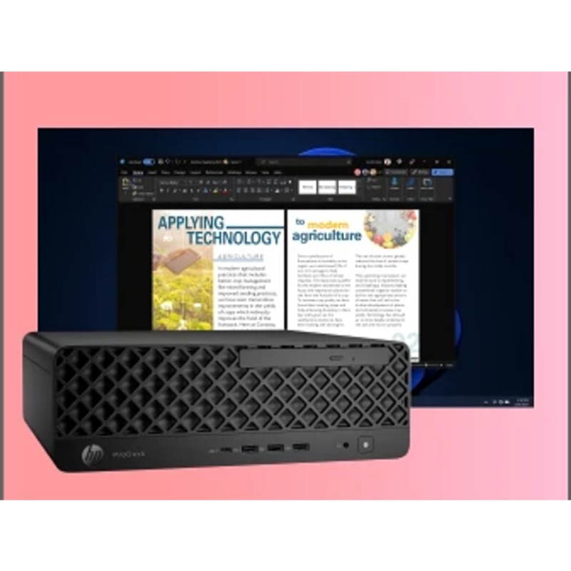 Mini PC HP Elite SFF 4 G1 Intel Core U5-225 16Go 512GoSSD intel graphics Tops Wi