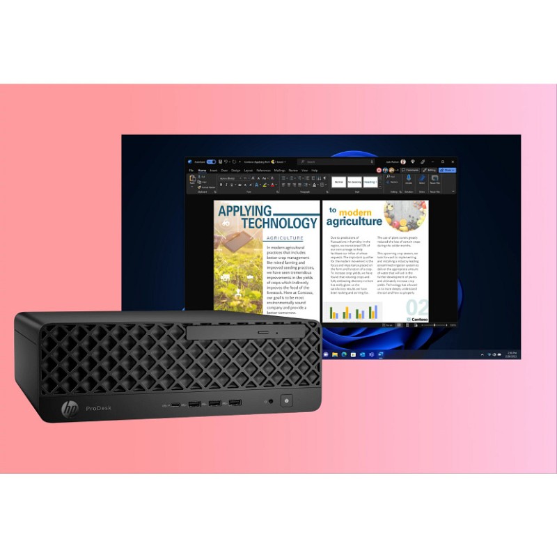Mini PC HP Elite SFF 4 G1 Intel Core U5-225 16Go 512GoSSD intel graphics Tops Wi