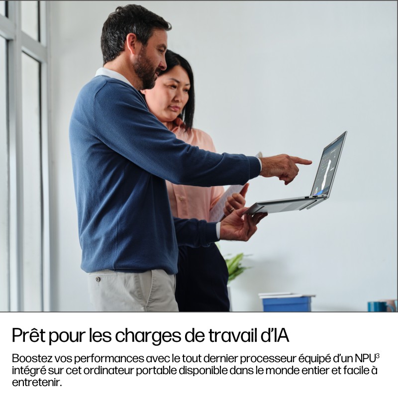 Portable HP EliteBook 6 Intel Core Ultra U5-225U 32Go 1ToSSD Intel Graphics 12 T