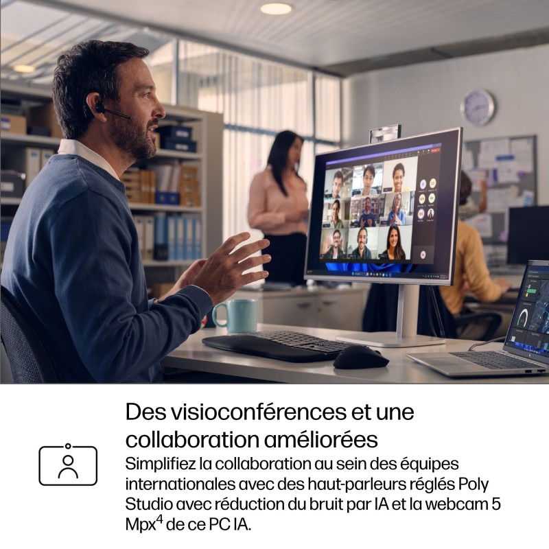 Portable HP EliteBook 6 Intel Core Ultra U5-225U 16Go 512GoSSD Intel Graphics 12