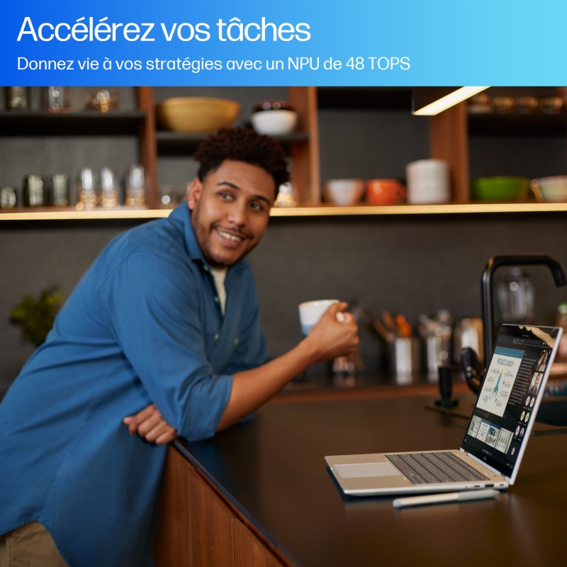 Portable HP EliteBook X G1i Intel Core Ultra U5 - 228V 32Go 512GoSSD Intel ARC G