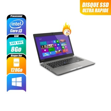 TOSHIBA PORTEGE Z30-C - 6100U, 8 Go RAM, 128 Go - reconditionné