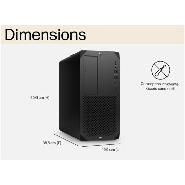 Station de Travail HP Z2 TWR G9 Intel Core i9-14900K