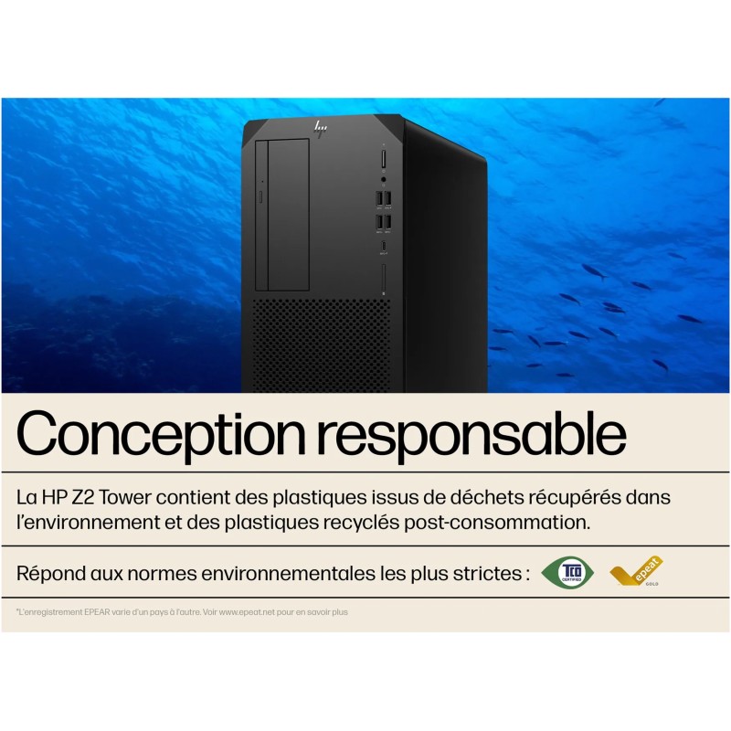 Station de Travail HP Z2 TWR G9 Intel Core i9-14900K