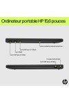 Portable HP 15-fd0129nf Intel Core i7-1355U 16GoDDR5 512GOSSD Intel Iris Xe 15.6
