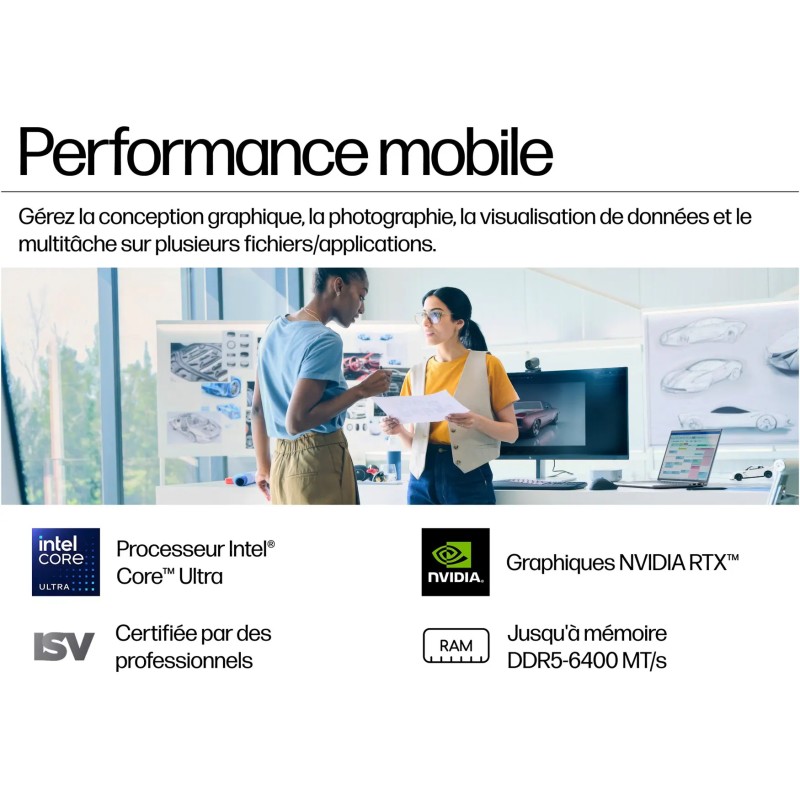 Station de Travail HP Zbook 8 Intel Core U7-255H 32GB 1TB Intel Arc 140T 14 WUX