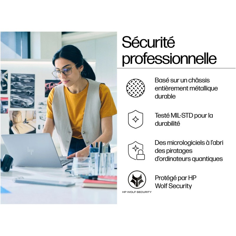 Station de Travail HP Zbook 8 Intel Core U7-255H 32GB 1TB Intel Arc 140T 14 WUX