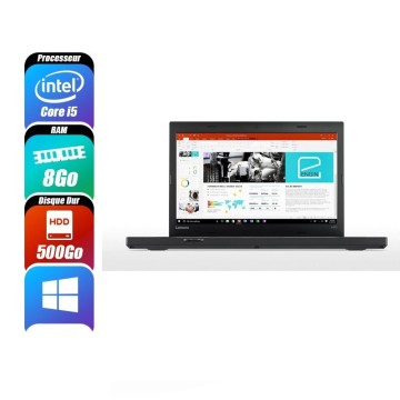 LENOVO THINKPAD L470 - 6200U, 8 Go RAM, 500 Go - reconditionné
