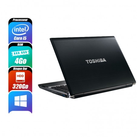 TOSHIBA PORTEGE R830 - 3230M, 4 Go RAM, 320 Go - reconditionné