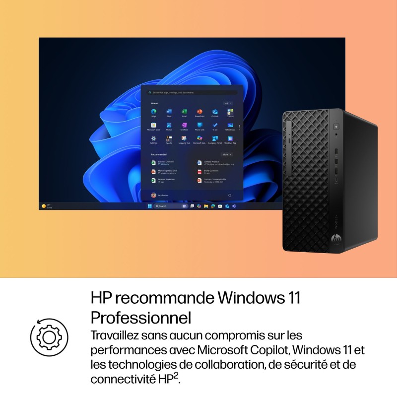 PRODESK 4 TOWER G1 ULTRA5-225 512GB 16GB W11P