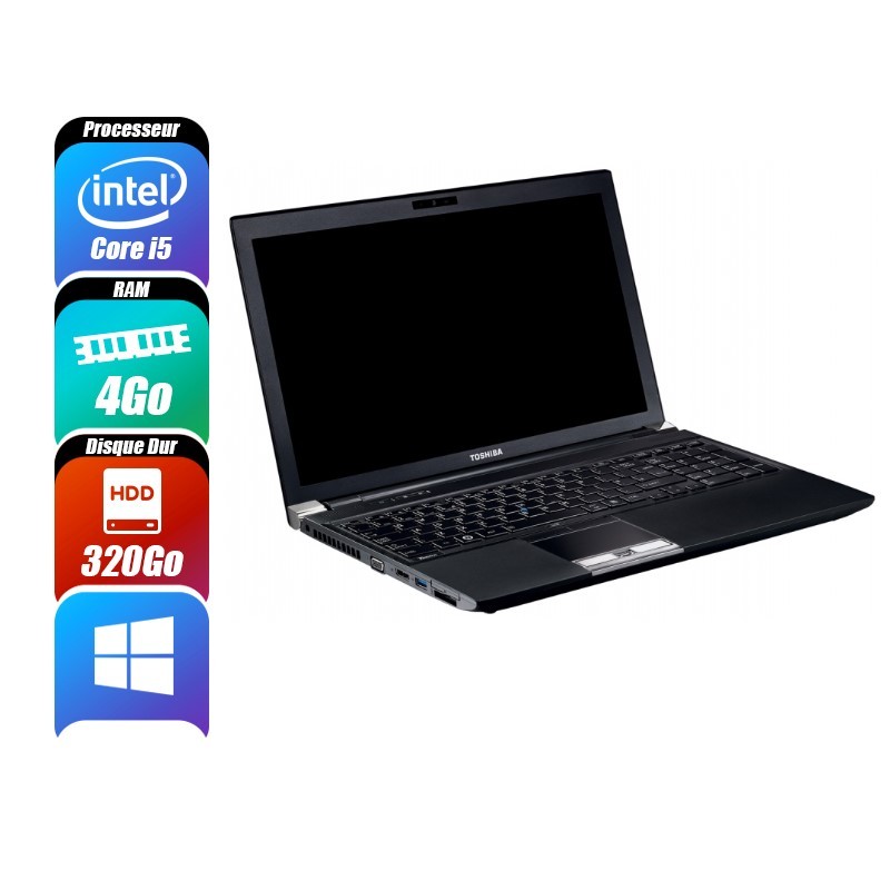 TOSHIBA TECRA 4 Go 320 Go reconditionné PC Portables -id-134