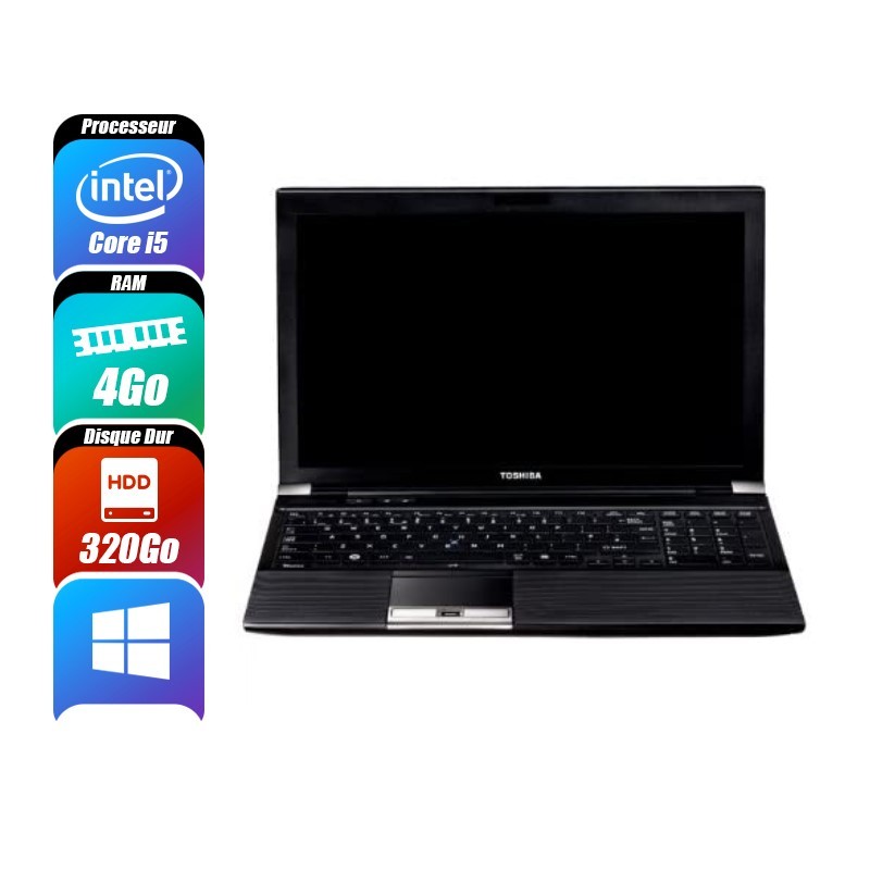 TOSHIBA TECRA 4 Go 320 Go reconditionné PC Portables -id-134