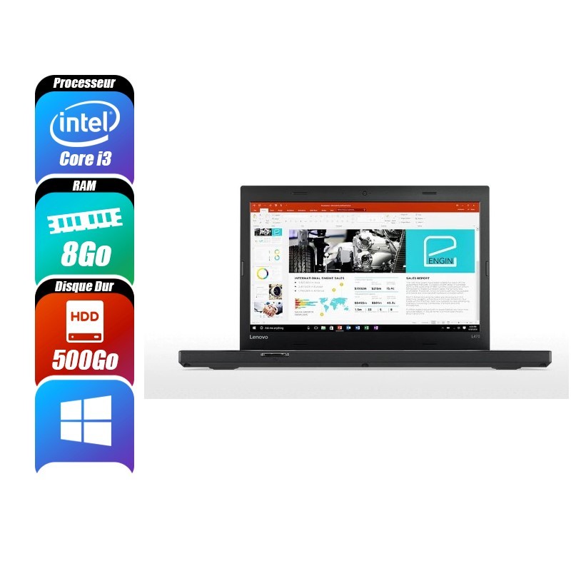 LENOVO THINKPAD 8 Go 500 Go reconditionné PC Portables -id-118