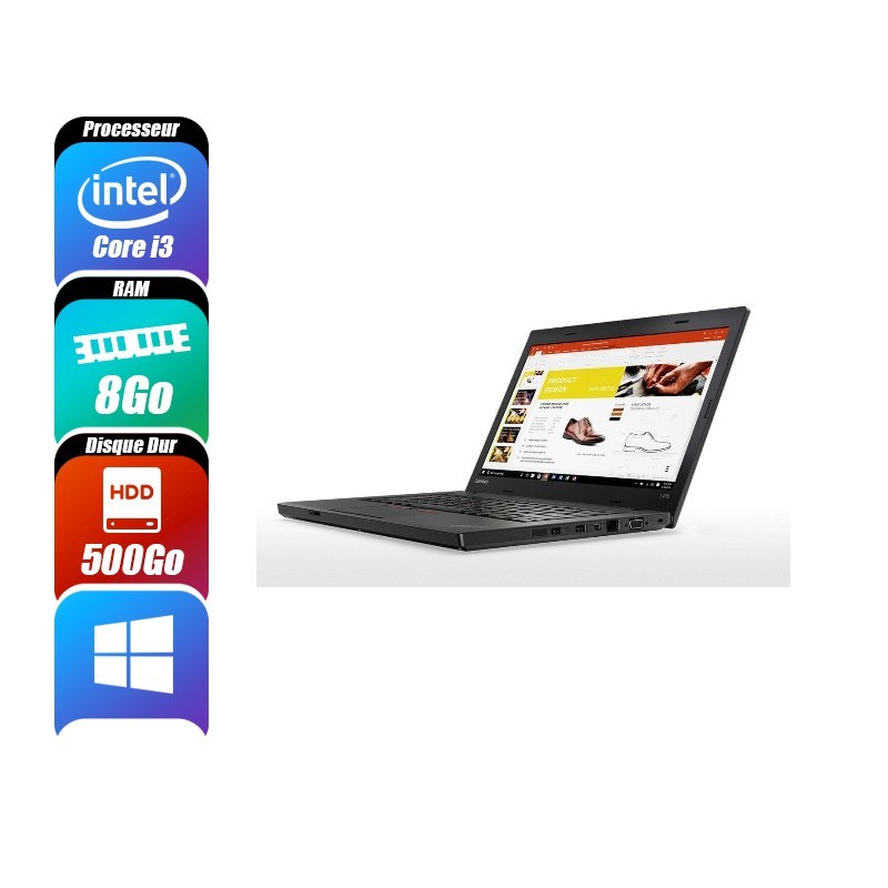 LENOVO THINKPAD 8 Go 500 Go reconditionné PC Portables -id-118