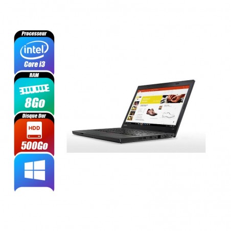LENOVO THINKPAD L470 - 6100U, 8 Go RAM, 500 Go - reconditionné