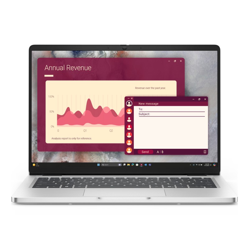 DELL PRO 14 PC14250 CORE ULTRA 7-265U 16GB 512GB 14IN W11P