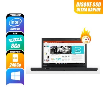 Ordinateurs Portables LENOVO THINKPAD L470 reconditionne
