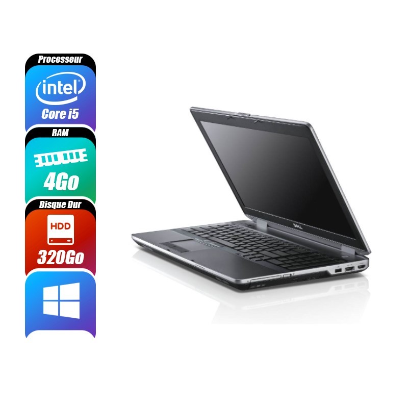 DELL LATITUDE 4 Go 320 Go reconditionné PC Portables -id-143