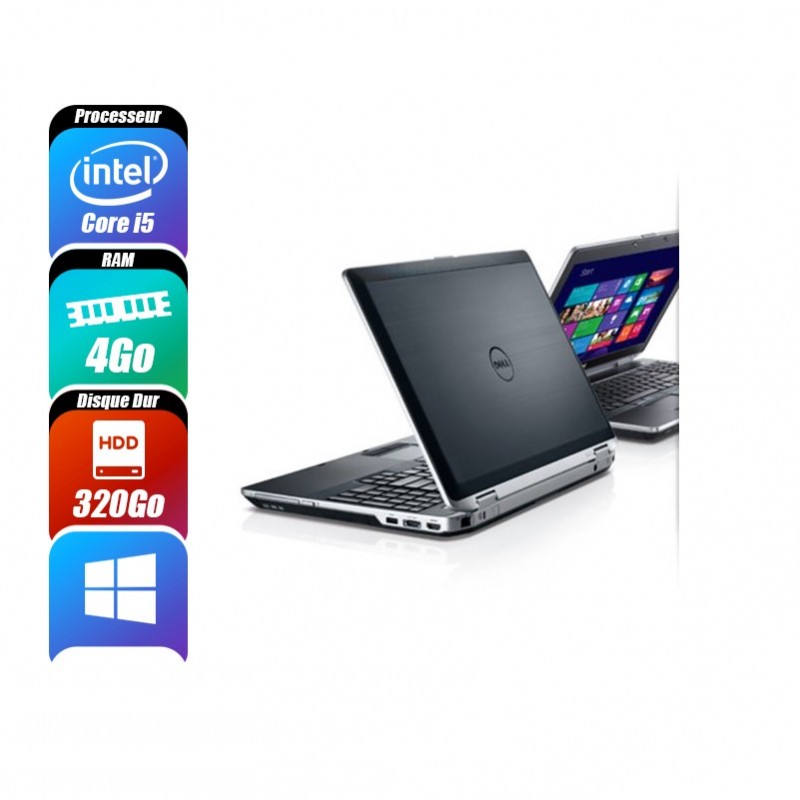 DELL LATITUDE 4 Go 320 Go reconditionné PC Portables -id-147
