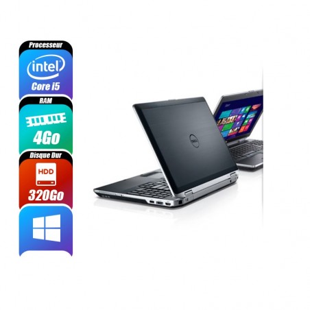 DELL LATITUDE E6530 - 3360M, 4 Go RAM, 320 Go - reconditionné