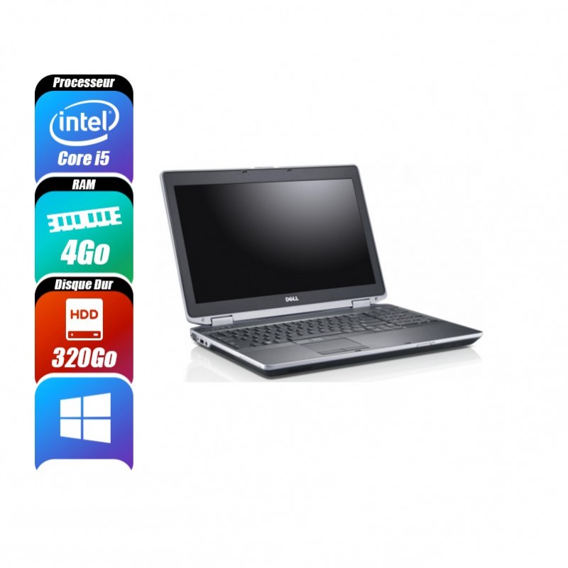 DELL LATITUDE 4 Go 320 Go reconditionné PC Portables -id-147