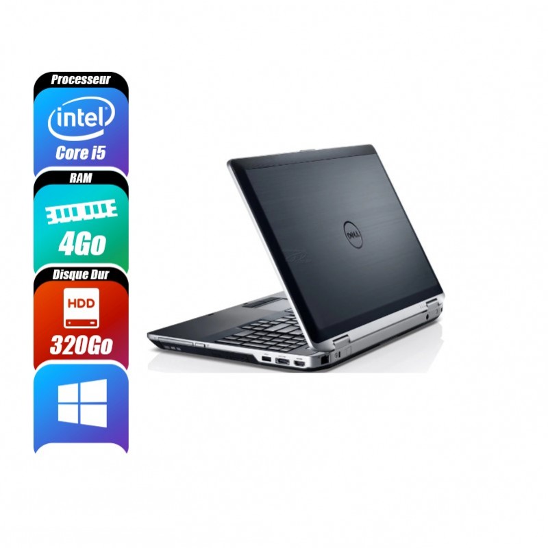 DELL LATITUDE 4 Go 320 Go reconditionné PC Portables -id-147