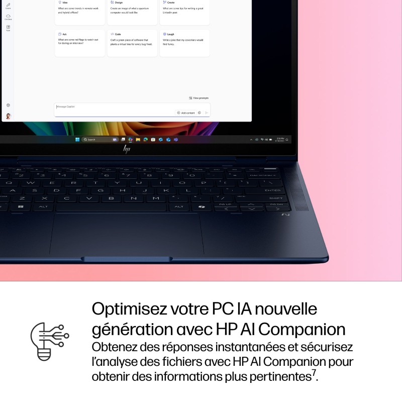 EB  X FLIP-ATMOSPHERIC BLUE 14IN U5-228V 32GB 512GB W11P