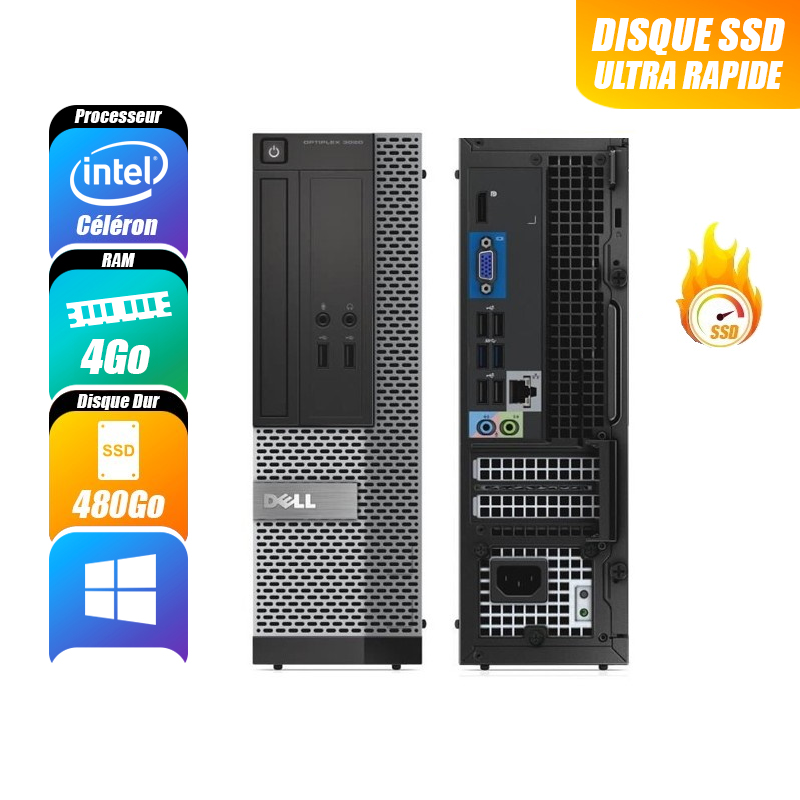 DESKTOP DELL OPTIPLEX 3020 reconditionne