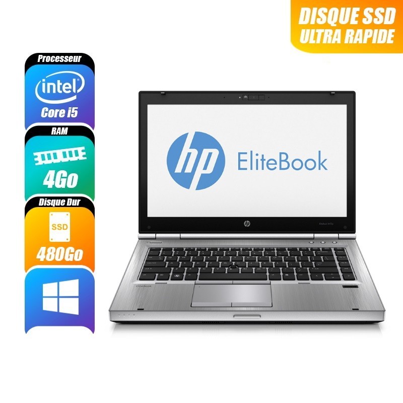 Ordinateurs Portables HP ELITEBOOK 8470p reconditionne