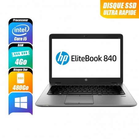 Ordinateurs Portables HP ELITEBOOK 840 G2 reconditionne