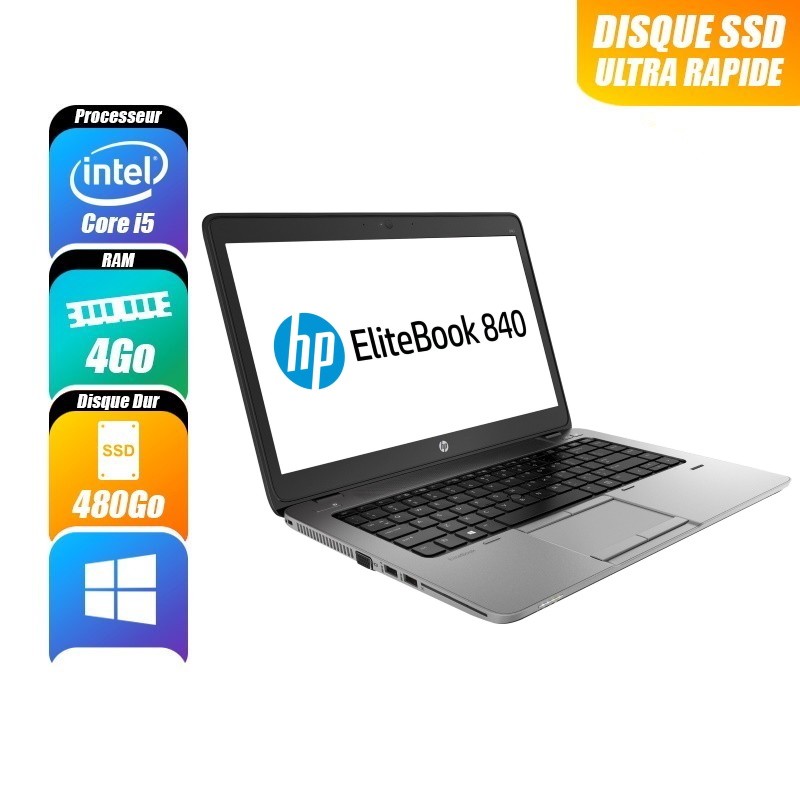 Ordinateurs Portables HP ELITEBOOK 840 G2 reconditionne