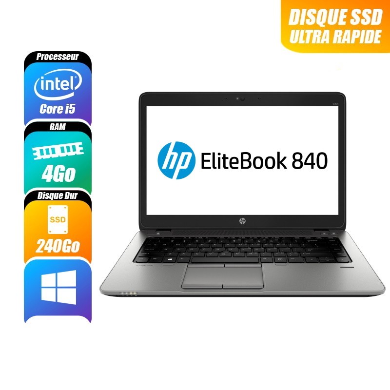 Ordinateurs Portables HP ELITEBOOK 840 G2 reconditionne