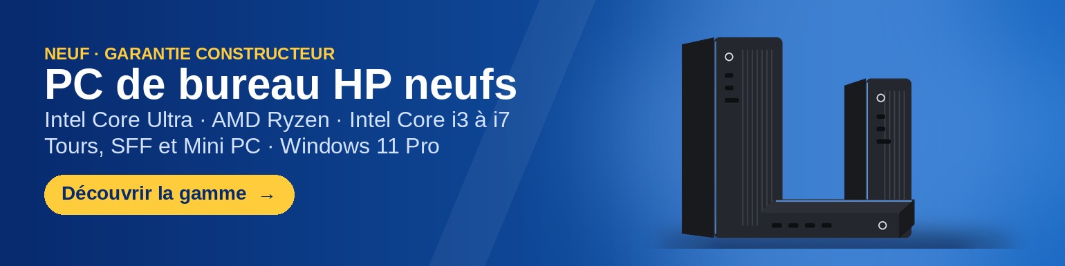 PC de bureau HP neufs